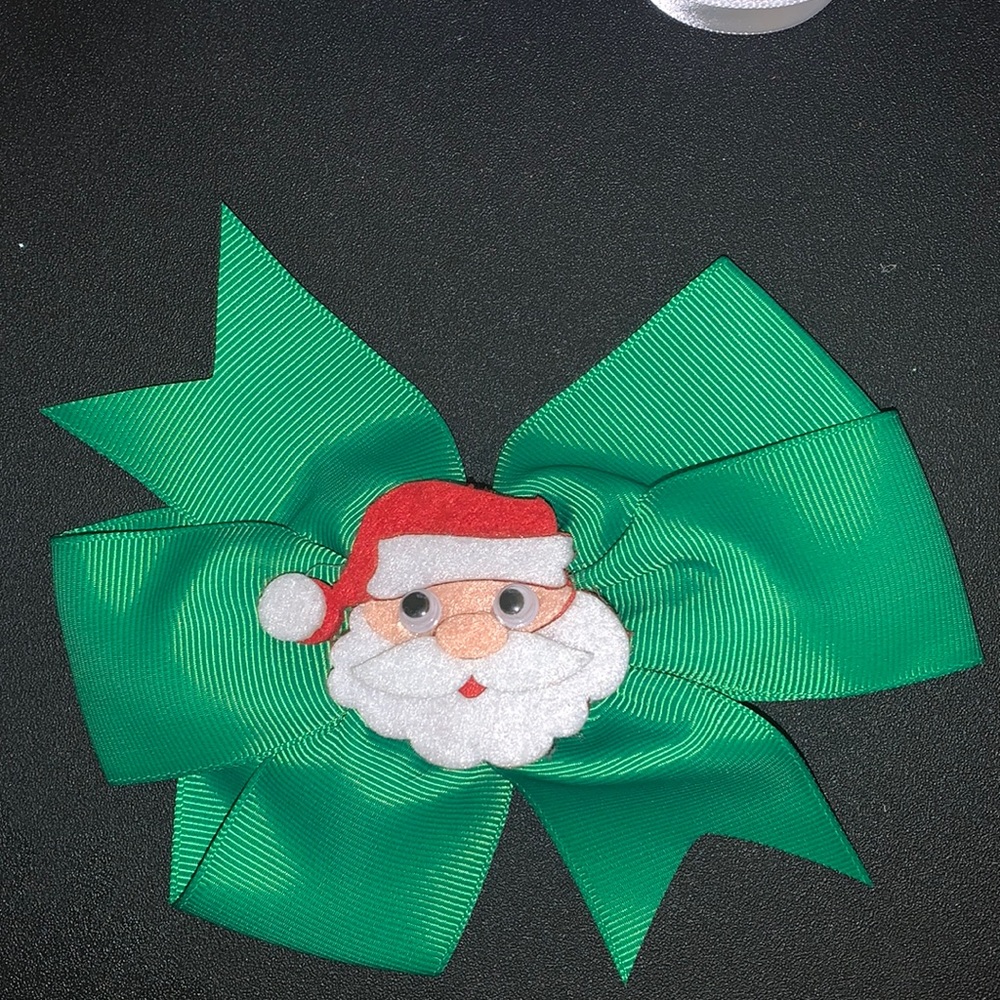6/$12 Santa bow
